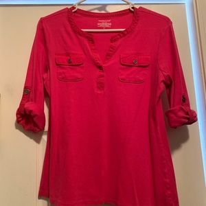 Westbound Rose Pink Shirt- size Medium